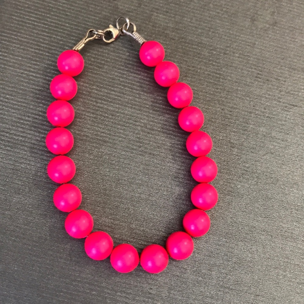 Swarovski Florescent Pink Bracelet